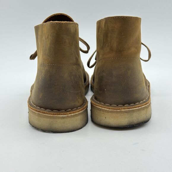 Clark’s Originals Desert Boot Mens Size 10.5 M Brown Leather Lace Up Chukka main image 9